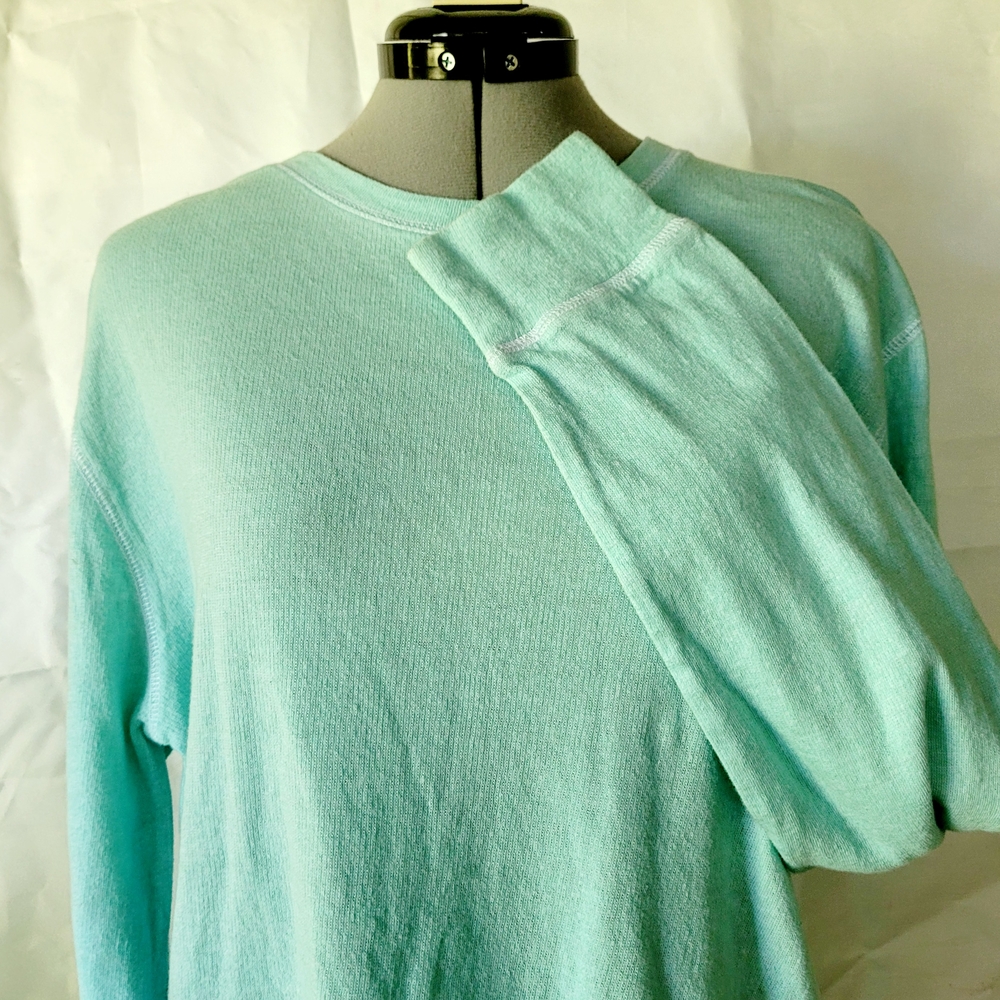 Mint Green Long Sleeve Sweater